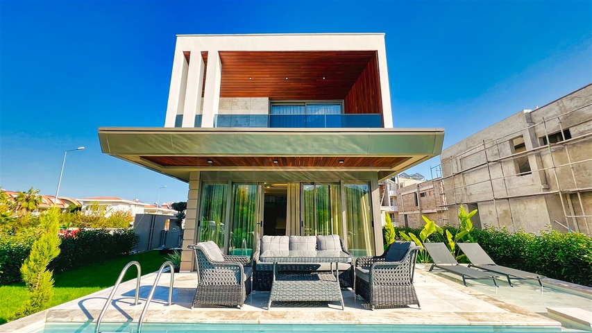 Виллы планировки 3+1 в престижном районе Кемер - Анталия 