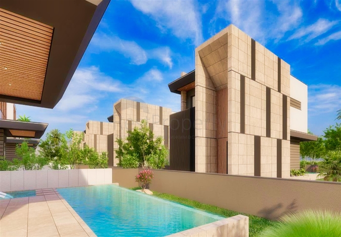 Виллы планировки 3+1 в престижном районе Кемер - Анталия 