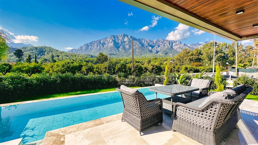 Виллы планировки 3+1 в престижном районе Кемер - Анталия 