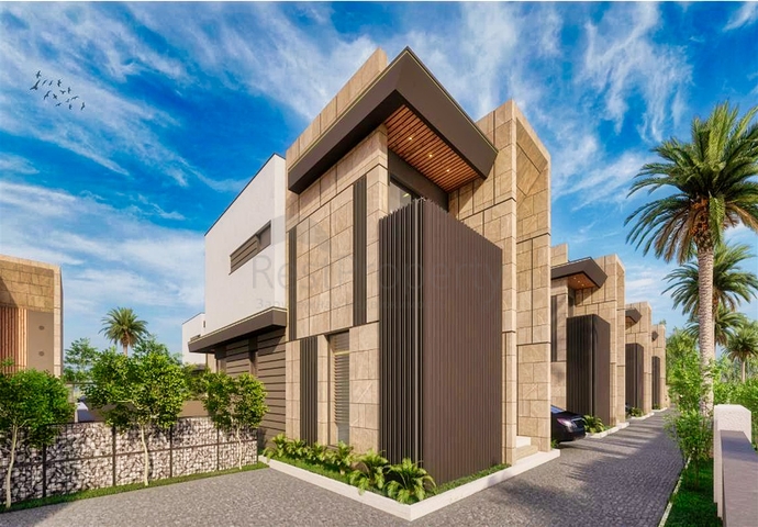 Виллы планировки 3+1 в престижном районе Кемер - Анталия 