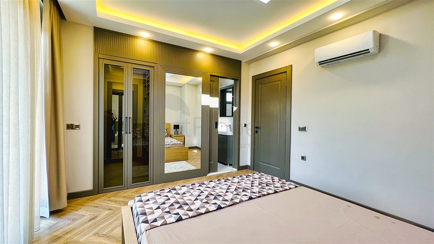 Виллы планировки 3+1 в престижном районе Кемер - Анталия 