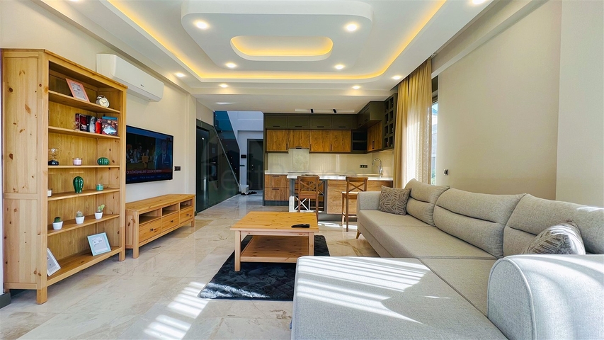 Виллы планировки 3+1 в престижном районе Кемер - Анталия 