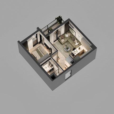 Инвестиционный проект в развивающемся районе Алтынташ - Анталия 