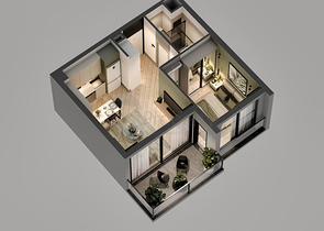 Инвестиционный проект в развивающемся районе Алтынташ - Анталия 