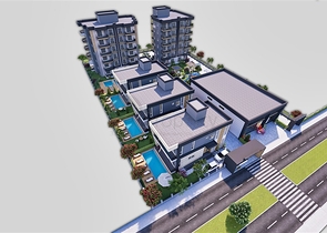 Инвестиционный проект в районе Алтынташ - Анталия 