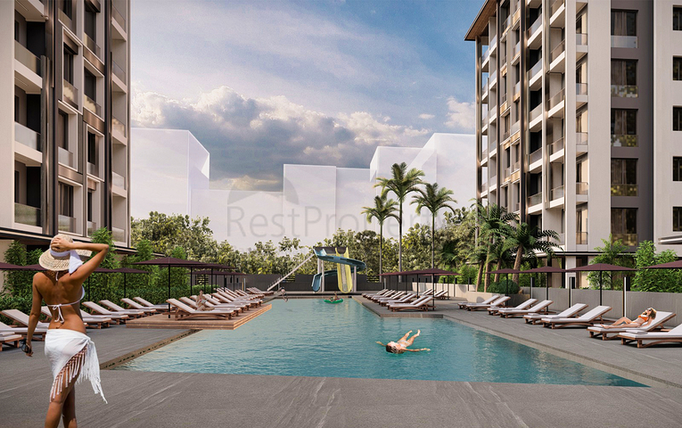 Квартиры планировки 1+1 и 2+1 в районе Алтынташ - Анталия 