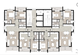 Квартиры планировки 1+1 и 2+1 в районе Алтынташ - Анталия 