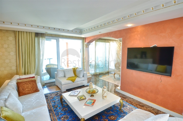 Квартира планировки 4+2 на первой береговой линии микрорайона Лиман - Анталия