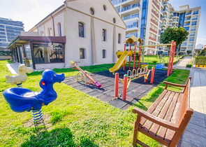 Квартира планировки 4+2 на первой береговой линии микрорайона Лиман - Анталия