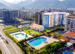 Квартира планировки 4+2 на первой береговой линии микрорайона Лиман - Анталия