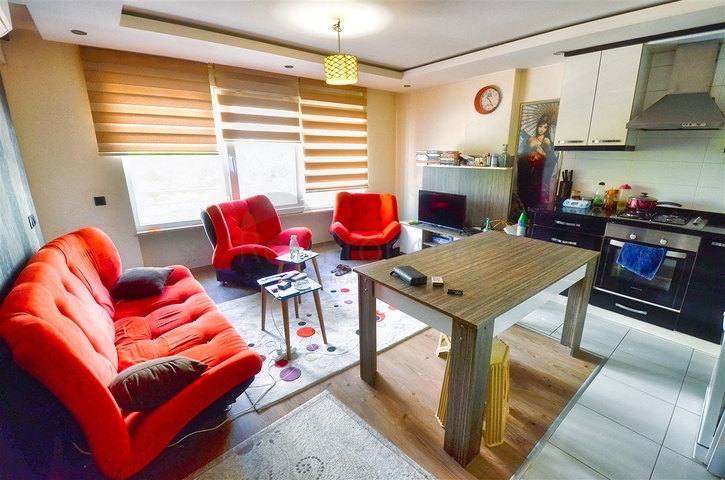 Квартира планировки 1+1 в микрорайоне Хурма - Анталия 