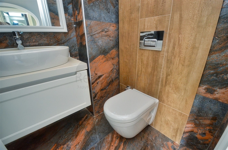 Вилла планировки 5+1 в районе Дёшемеалты - Анталия 