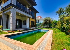 Вилла планировки 5+1 в районе Дёшемеалты - Анталия 