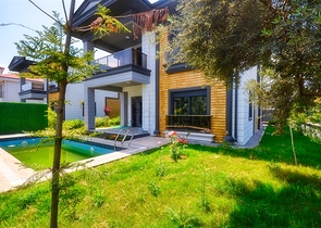 Вилла планировки 5+1 в районе Дёшемеалты - Анталия 