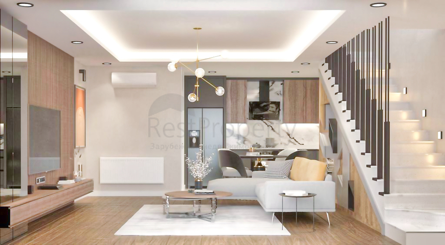 Квартиры планировки 2+1 в микрорайоне Алтынташ - Анталия 