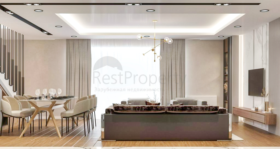 Квартиры планировки 2+1 в микрорайоне Алтынташ - Анталия 