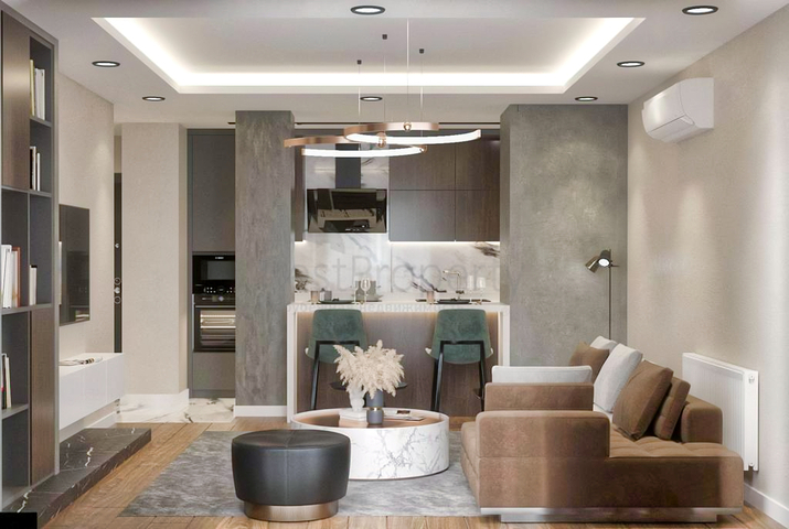 Квартиры планировки 2+1 в микрорайоне Алтынташ - Анталия 