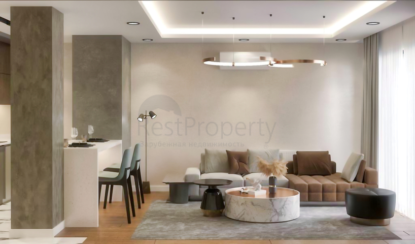 Квартиры планировки 2+1 в микрорайоне Алтынташ - Анталия 