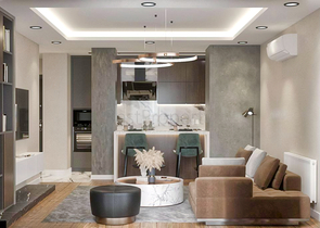 Квартиры планировки 2+1 в микрорайоне Алтынташ - Анталия 