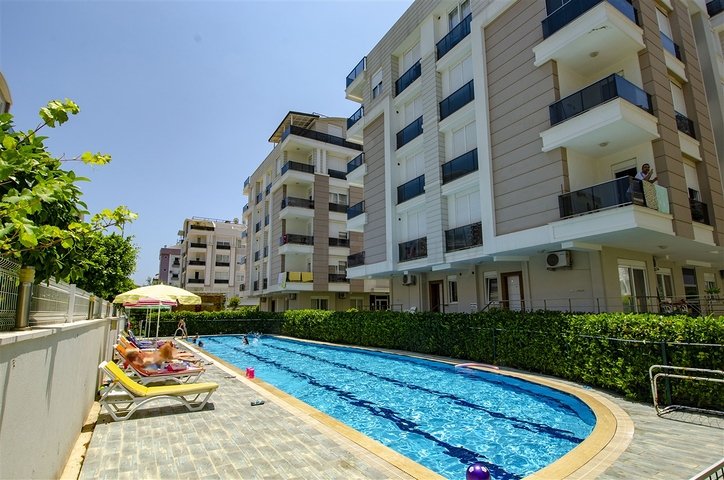 Квартира планировки 2+1 в микрорайоне Хурма - Анталия 