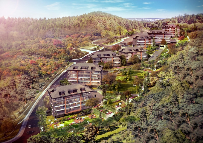 С каждой квартиры имеется изумительный вид на острова 