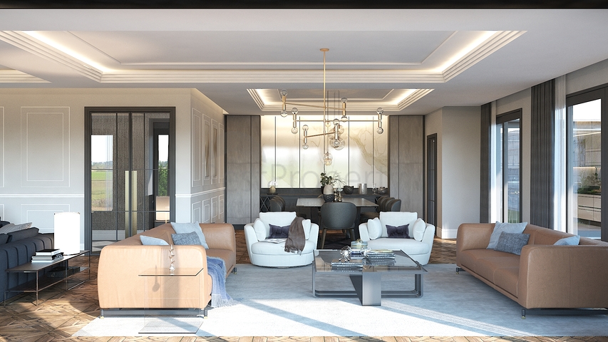 С каждой квартиры имеется изумительный вид на острова 