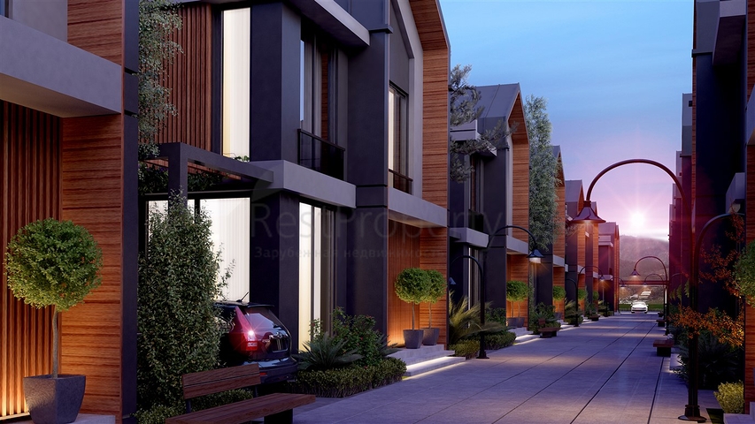 Комплекс вилл планировки 4+1 в районе Дёшемеалты - Анталия