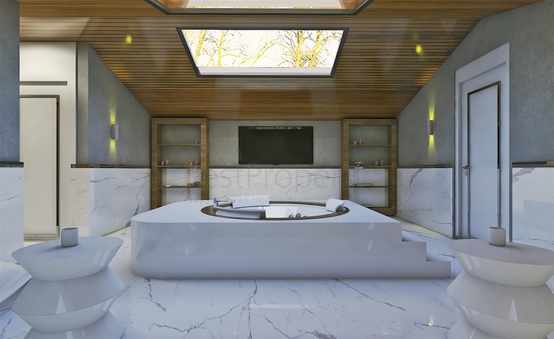 Комплекс вилл планировки 4+1 в районе Дёшемеалты - Анталия