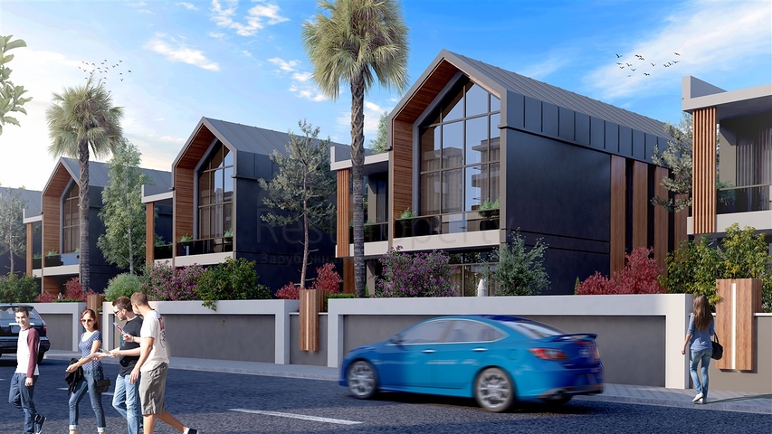 Комплекс вилл планировки 4+1 в районе Дёшемеалты - Анталия