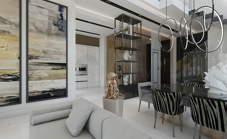 Комплекс вилл планировки 4+1 в районе Дёшемеалты - Анталия