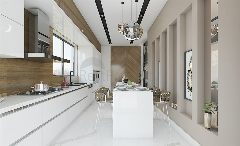 Комплекс вилл планировки 4+1 в районе Дёшемеалты - Анталия