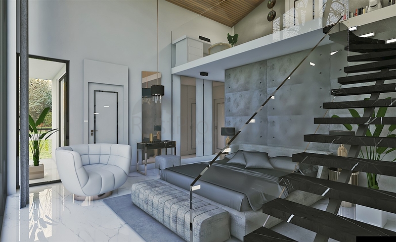 Комплекс вилл планировки 4+1 в районе Дёшемеалты - Анталия