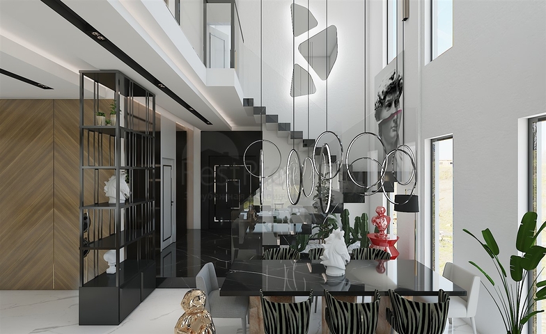 Комплекс вилл планировки 4+1 в районе Дёшемеалты - Анталия