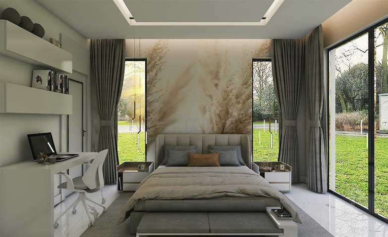 Комплекс вилл планировки 4+1 в районе Дёшемеалты - Анталия