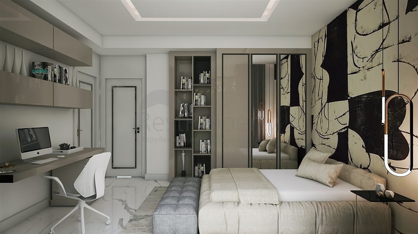 Комплекс вилл планировки 4+1 в районе Дёшемеалты - Анталия