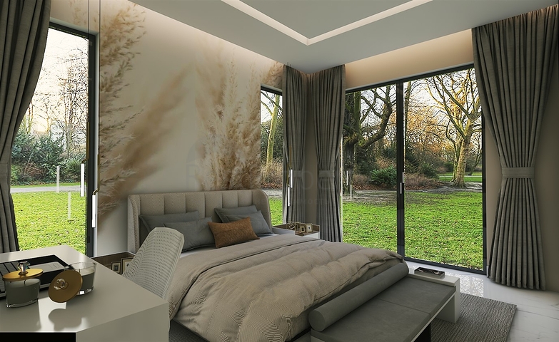 Комплекс вилл планировки 4+1 в районе Дёшемеалты - Анталия