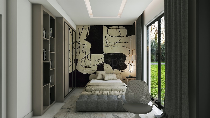 Комплекс вилл планировки 4+1 в районе Дёшемеалты - Анталия