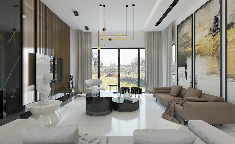 Комплекс вилл планировки 4+1 в районе Дёшемеалты - Анталия