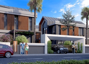 Комплекс вилл планировки 4+1 в районе Дёшемеалты - Анталия