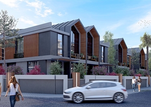 Комплекс вилл планировки 4+1 в районе Дёшемеалты - Анталия