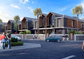 Комплекс вилл планировки 4+1 в районе Дёшемеалты - Анталия