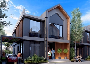 Комплекс вилл планировки 4+1 в районе Дёшемеалты - Анталия