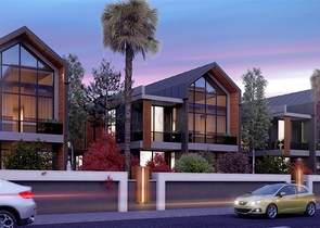 Комплекс вилл планировки 4+1 в районе Дёшемеалты - Анталия