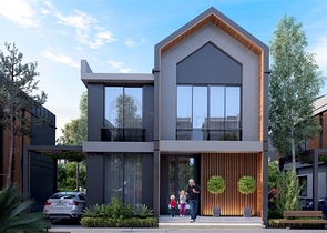 Комплекс вилл планировки 4+1 в районе Дёшемеалты - Анталия