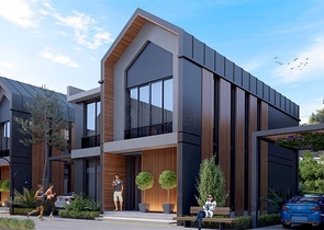 Комплекс вилл планировки 4+1 в районе Дёшемеалты - Анталия