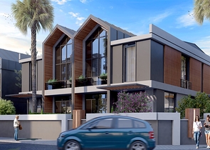 Комплекс вилл планировки 4+1 в районе Дёшемеалты - Анталия