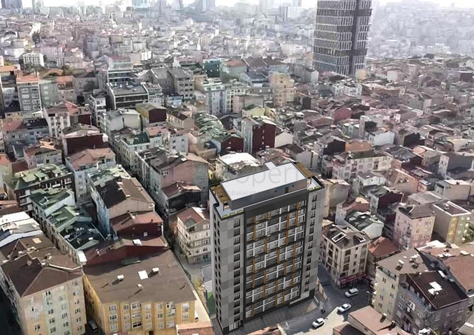 Проект в деловом районе Стамбула 