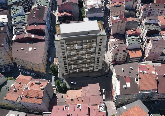 Проект в деловом районе Стамбула 