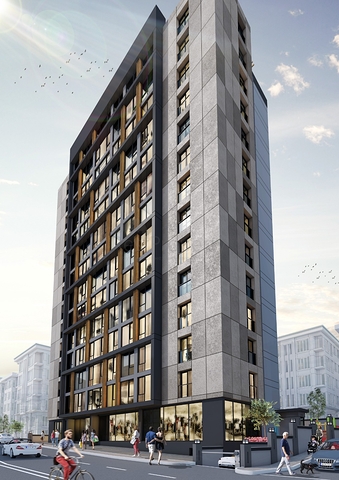 Проект в деловом районе Стамбула 