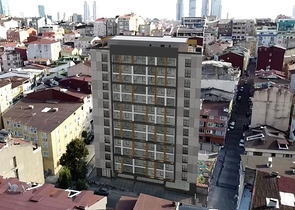 Проект в деловом районе Стамбула 